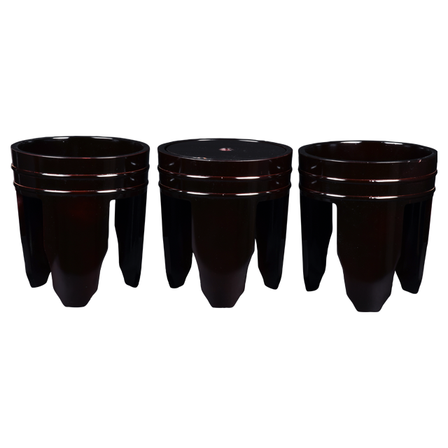 施餓鬼桶（春慶塗）3個入り7寸《51%OFF》