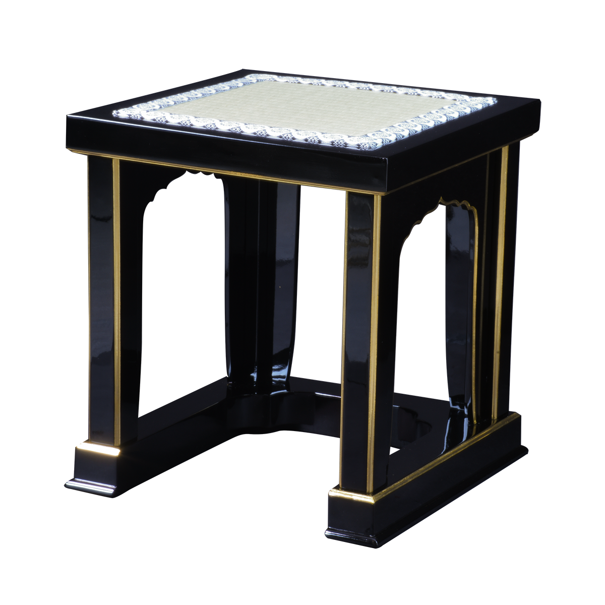 内陣用椅子(黒塗面金箔押)《50%OFF》