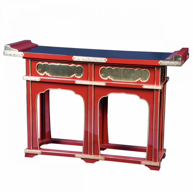 上等品　立焼香机（朱塗面金箔押）4.0尺《60%OFF》